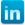 LinkedIn Icon with hyperlink